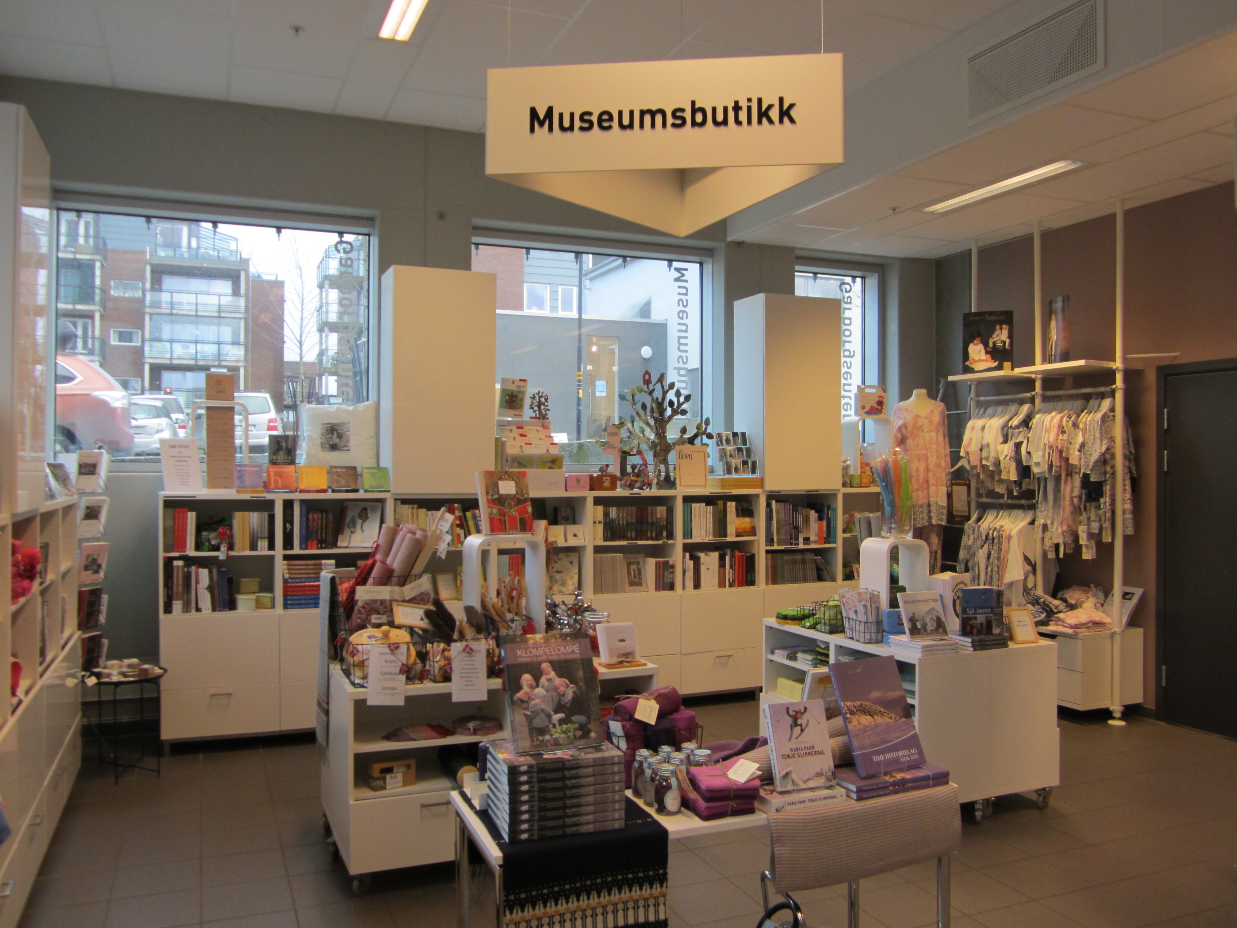Museumsbutikken på Garborgsenteret