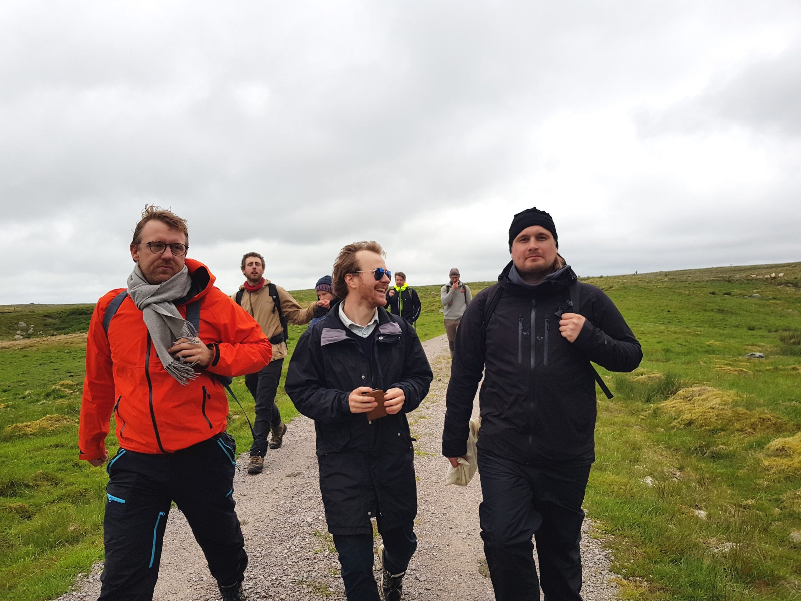 Gler seg til Trette menn-marsjen
