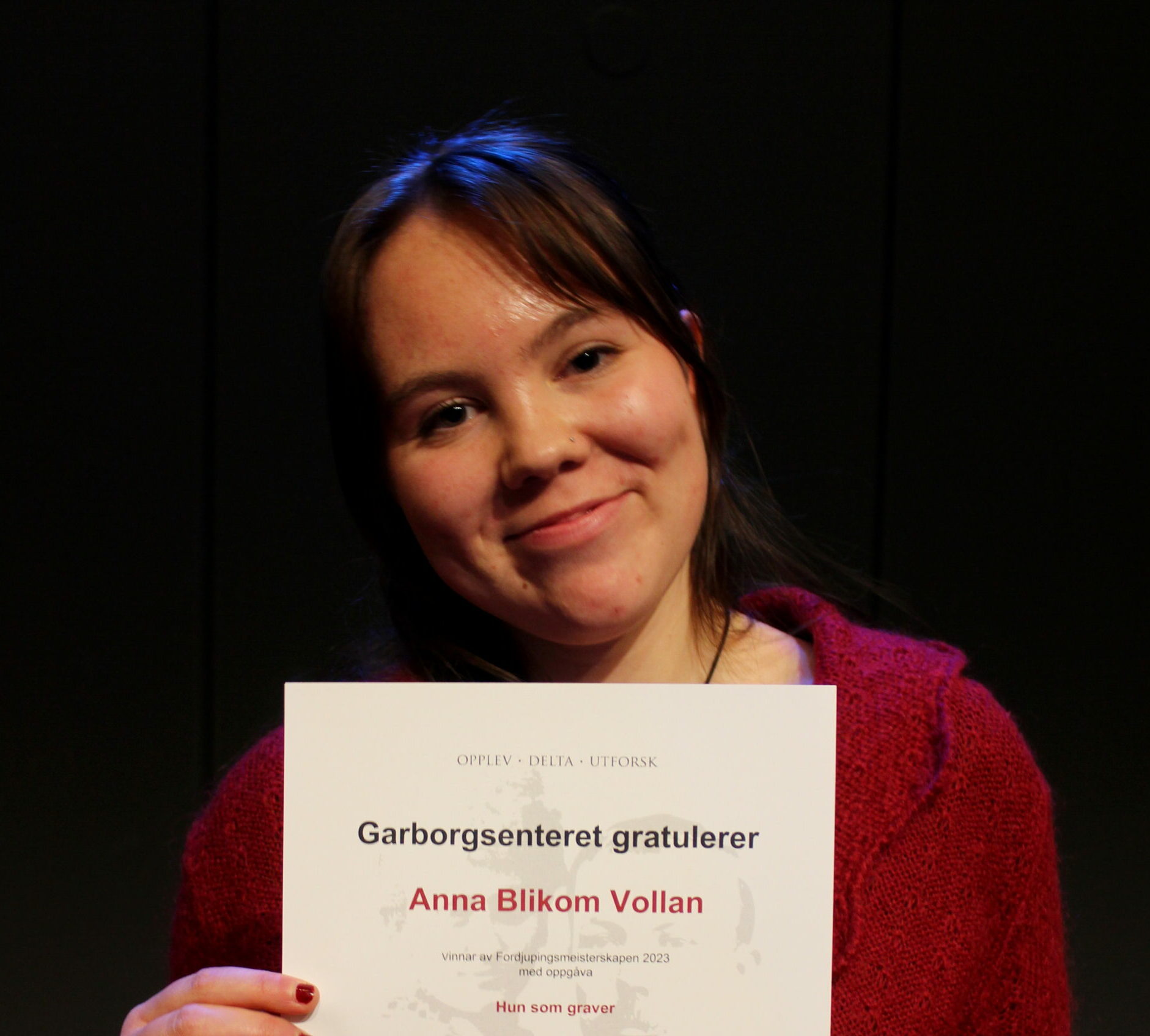 Anna vann Fordjupingsmeisterskapen