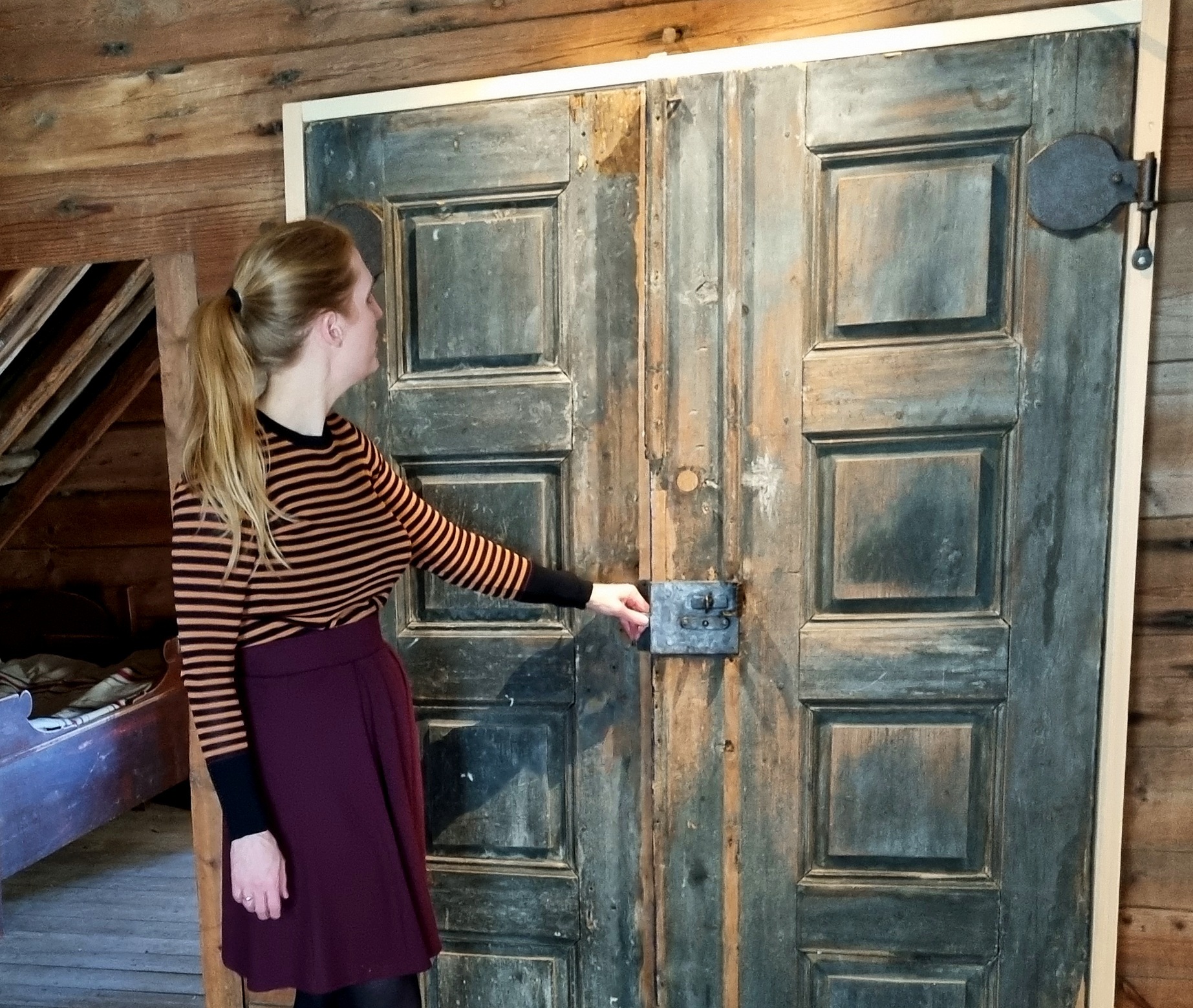 Garborg-døra er heime att