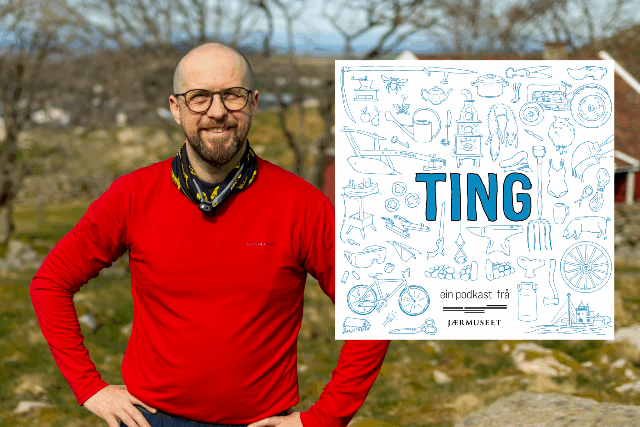 Ny podkast begynner med Arne Garborg sine tresko