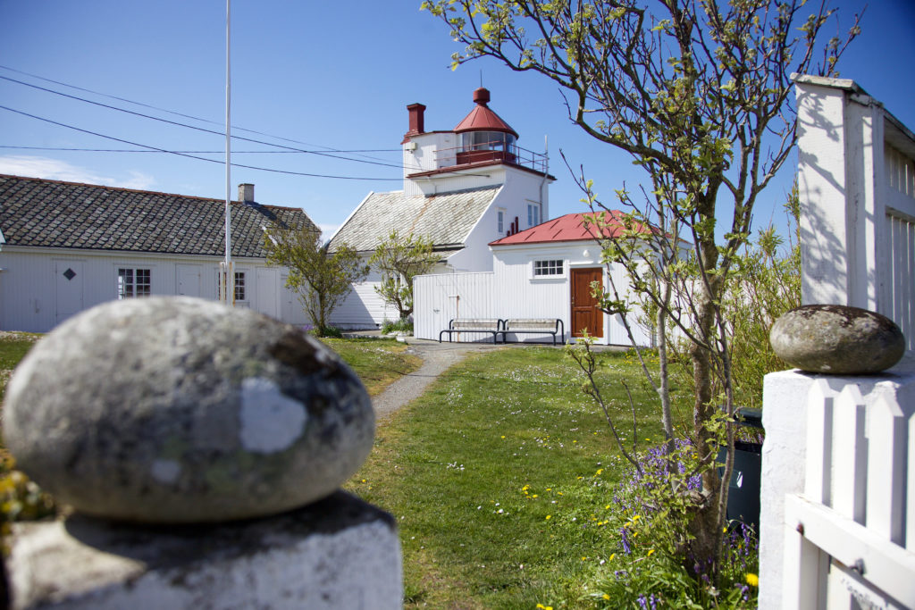 Fyrtårnet og hagen