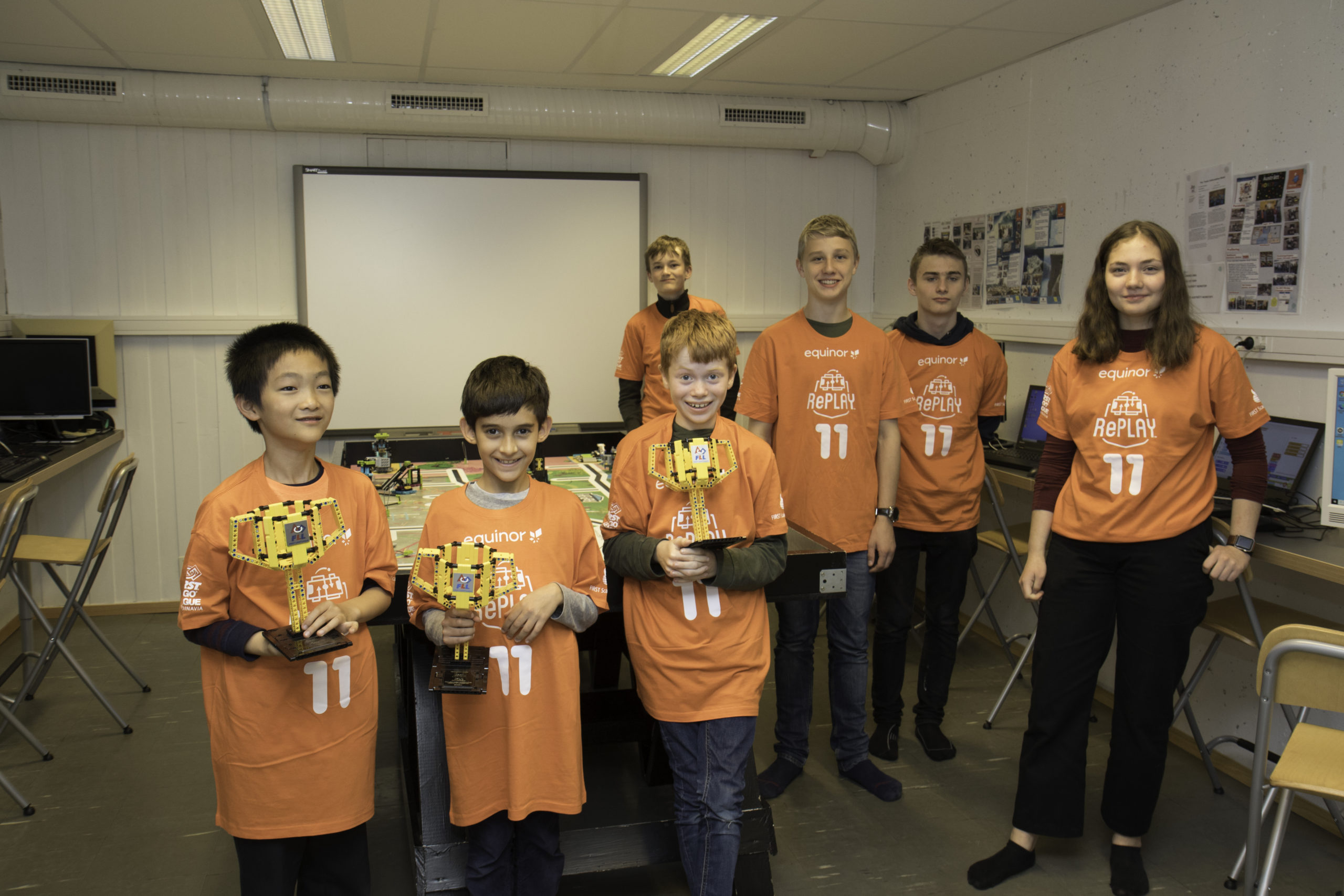 doUmind vant regional finale i First Lego League