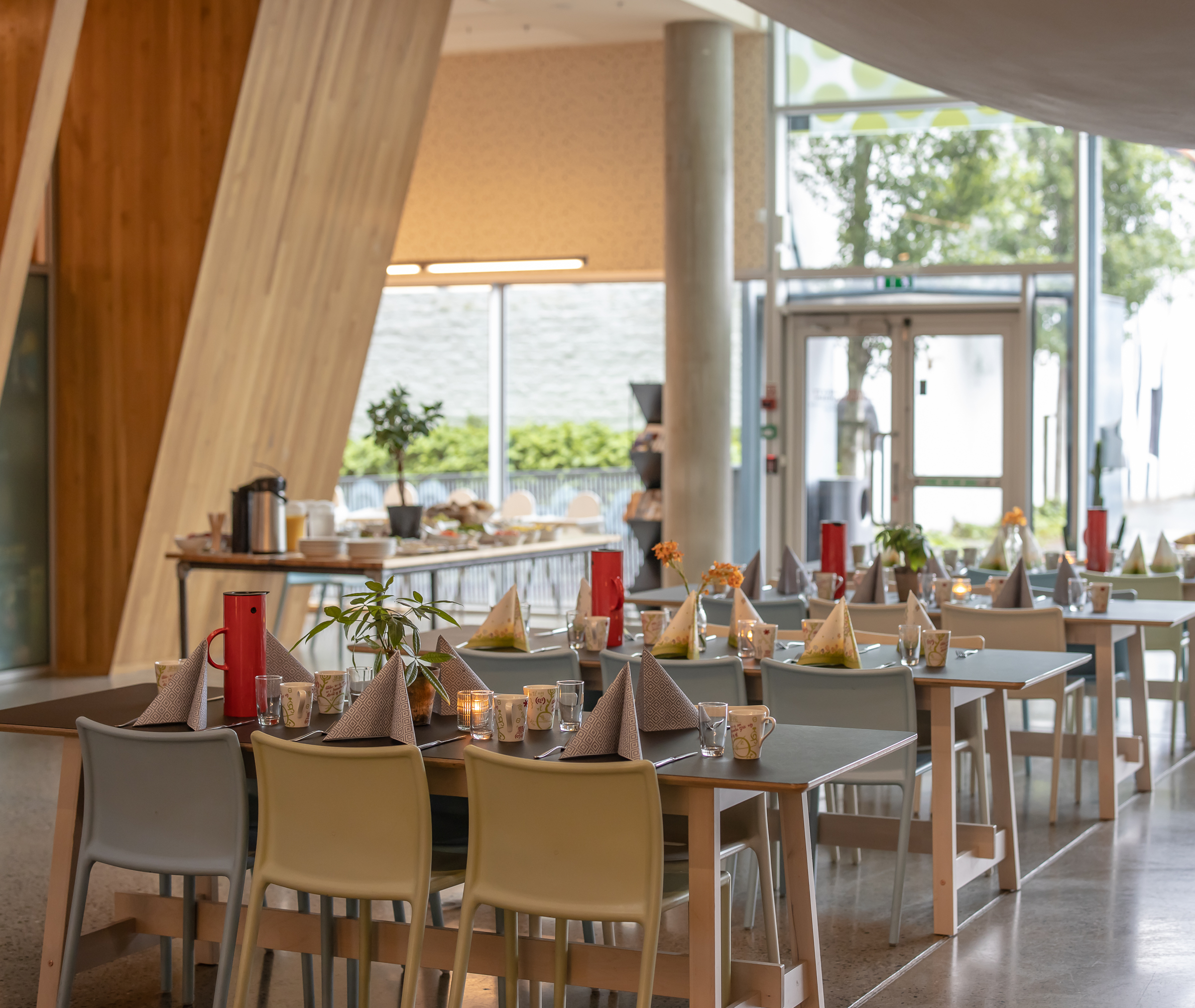 Kafé Hjerneføde under planetariet