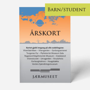 Årskort barn/student