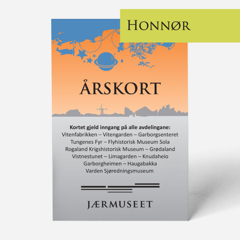 Årskort honnør
